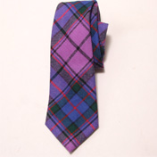 Tie, Necktie, Wool, Plain, Wardlaw Tartan